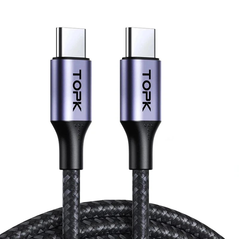 کابل تبدیل USB-C به USB-C تاپکی مدل CC-PD طول 1 متر