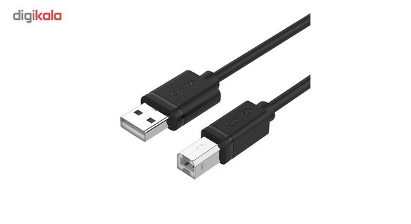 کابل USB پرینتر یونیتک مدل Y-C430GBK طول 1 متر کابل USB پرینتر یونیتک مدل Y-C430GBK طول 1 متر