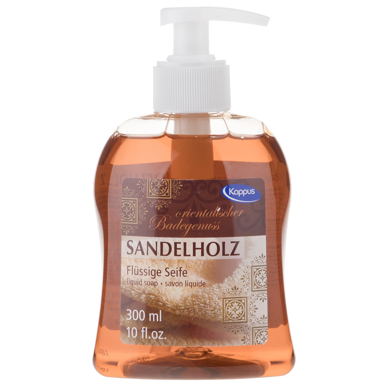 صابون مایع کاپوس مدل Sandel Wood حجم 300 میلی لیتر