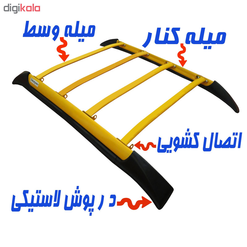 باربند خودرو اسلیپر مدل AL _ Z مناسب برای پژو 405