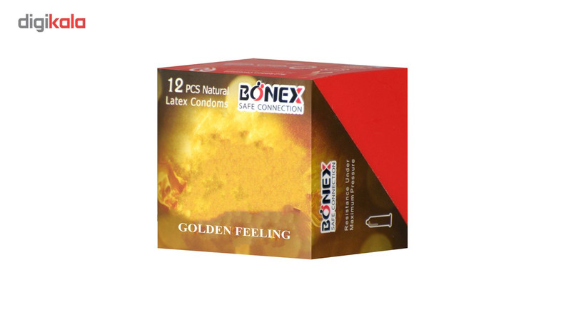 کاندوم بونکس مدل Golden Feeling بسته 12 عددی کاندوم بونکس مدل Golden Feeling بسته 12 عددی