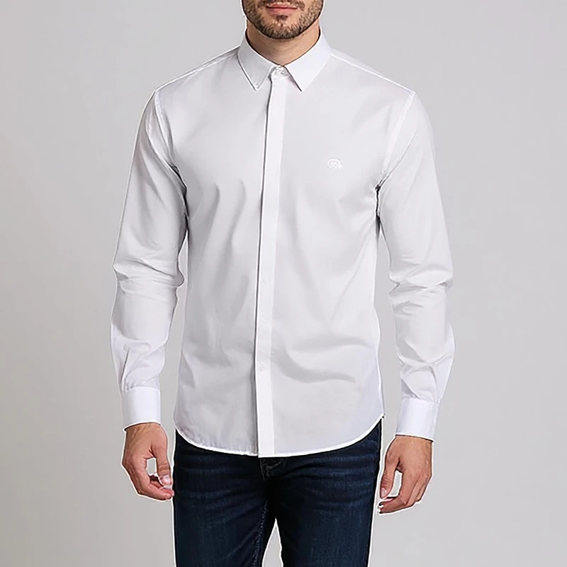 پیراهن آستین بلند مردانه مدل 329002301 ساده