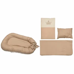 سرویس خواب 4 تکه نوزادی کیدبو  مدل Royal Vanilla