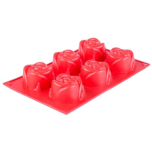 قالب ژله و کیک سیلیکون گل رز مدلSM011