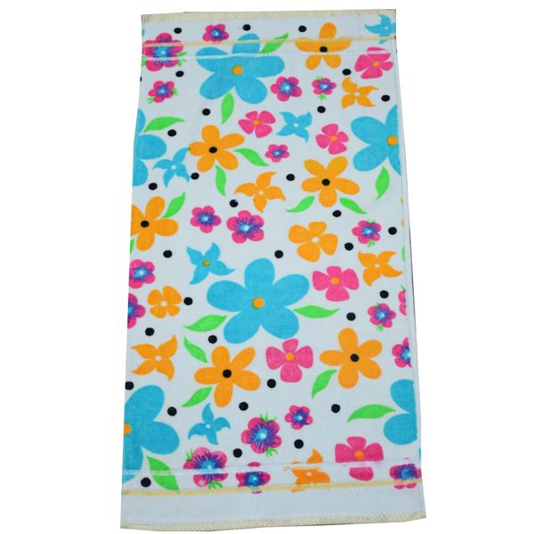 حوله دستی کالای خواب متین طرح flower4 سایز 40 × 80 سانتی متر حوله دستی کالای خواب متین طرح flower4 سایز 40 × 80 سانتی متر