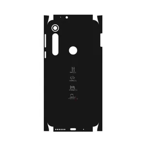 MAHOOT Programming 2-FullSkin Cover Sticker for Motorola One Macro