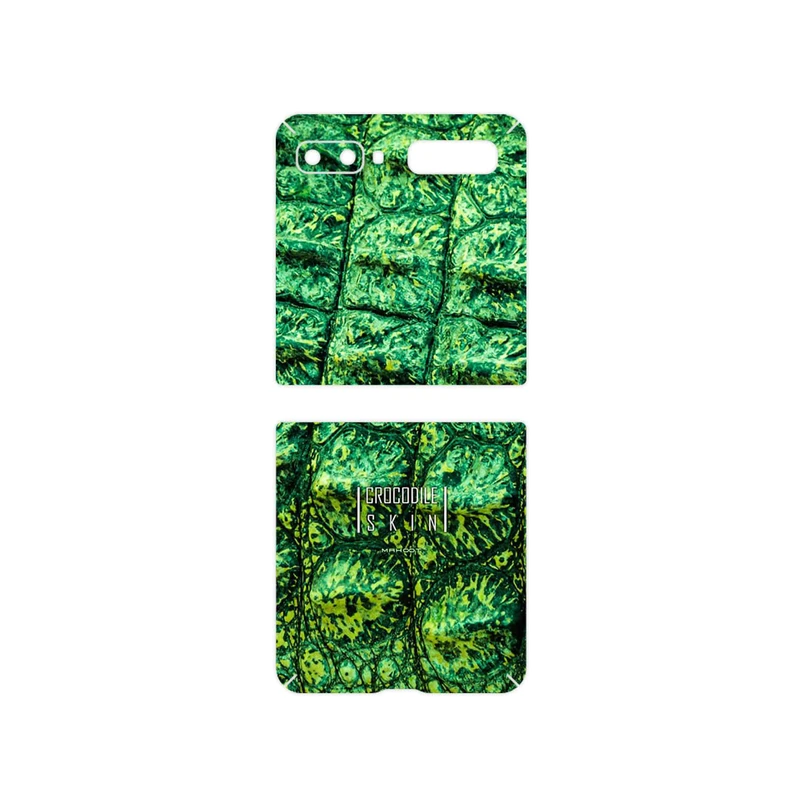 برچسب پوششی ماهوت مدل Crocodile Skin مناسب برای گوشی موبایل سامسونگ Galaxy Z Flip
