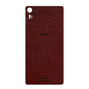 MAHOOT Natural Leather Cover Sticker for Lenovo VIBE Shot
