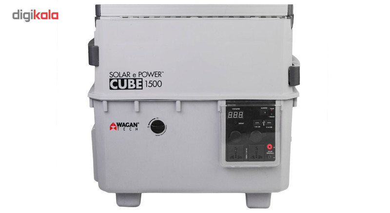 ژنراتور خورشیدی واگان مدل 2547 توان 1500 وات ظرفیت 100 آمپرساعت