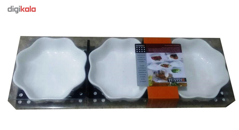 سماور برقی کرکماز مدل Demfora کد 337 به همراه ست 3 عدد اردورخوری