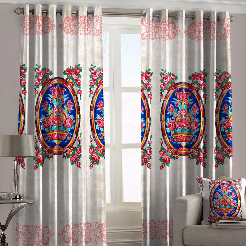 مجموعه دو عددی پرده مینوتو هوم مدل SA-033 ارتفاع 300 سانتی متر