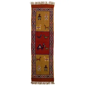 کناره گلیم رستا طرح 34-124