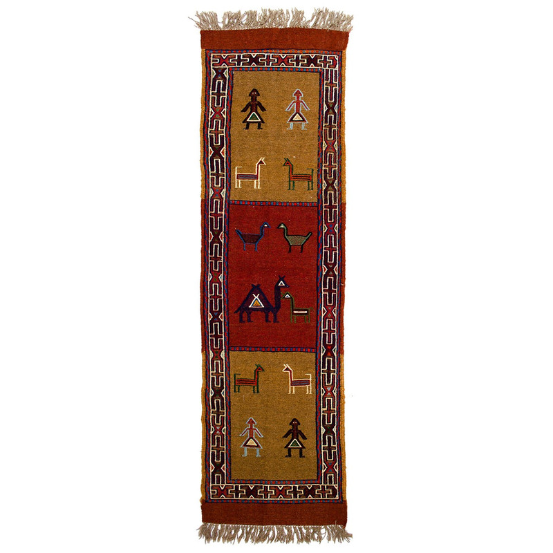کناره گلیم رستا طرح 34-124