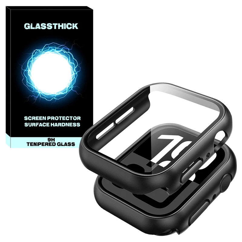 کاور گلستیک مدل GL-360 مناسب برای اپل واچ سری 10 42 میلیمتری به همراه محافظ صفحه نمایش