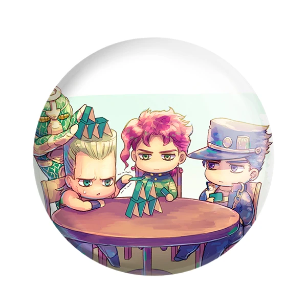 مگنت خندالو طرح جوتارو و کاکایون و پولنارف انیمه جوجو Jojo کد 11538