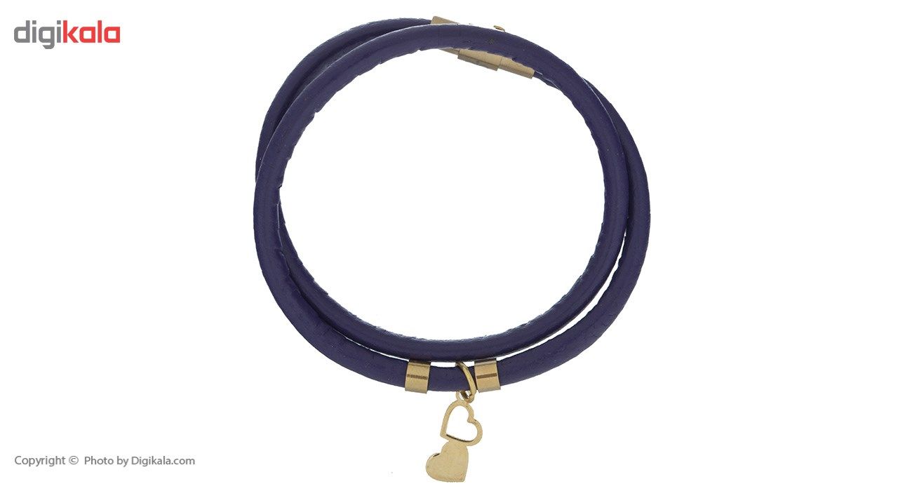 دستبند طلا 18 عیار زنانه رزا مدل BW153 -  - 2
