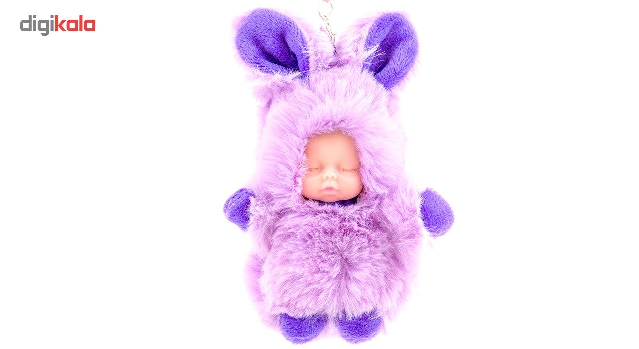 جاکلیدی زنانه مدل Purple Rabbit Dress -  - 2