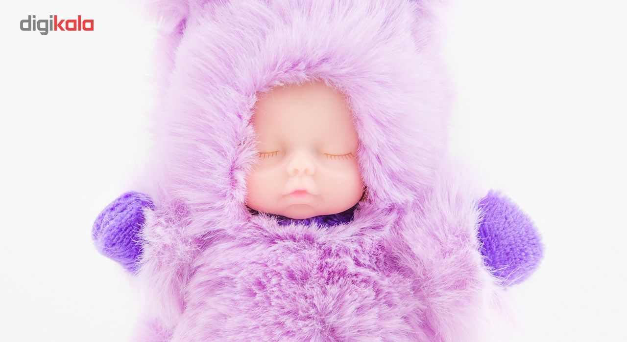 جاکلیدی زنانه مدل Purple Rabbit Dress -  - 5