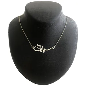 گردنبند نقره زنانه مدل سپیده کد G-63