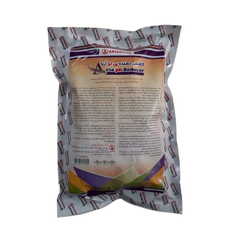کاهش دهنده پی اچ آریا شیمی مدل تعدیل کننده PH وزن 500 گرم کاهش دهنده پی اچ آریا شیمی مدل تعدیل کننده PH وزن 500 گرم