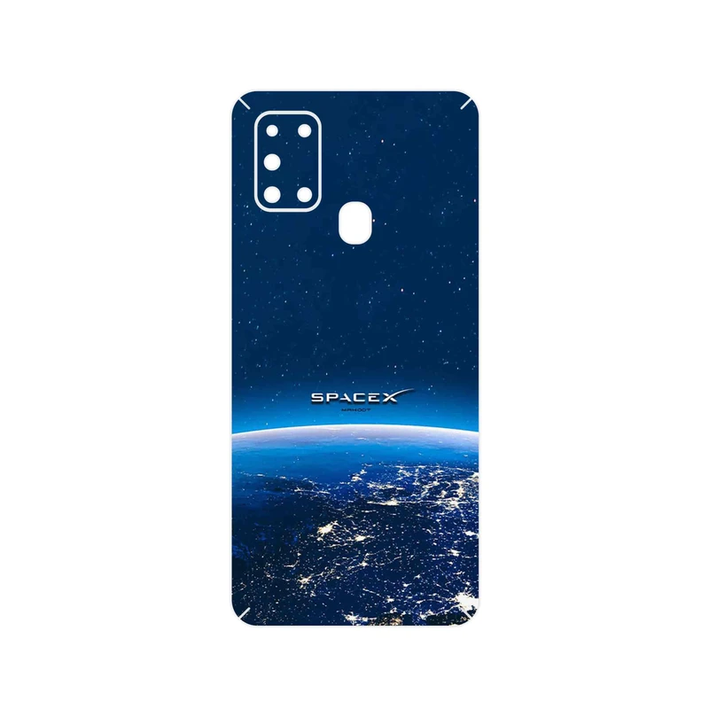 برچسب پوششی ماهوت مدل Space X مناسب برای گوشی موبایل سامسونگ Galaxy A21s