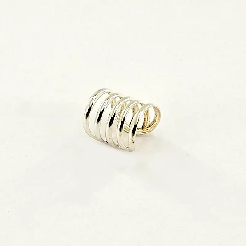 پیرسینگ نقره زنانه آی ام مدل ایرکاف فنری کد EC22001