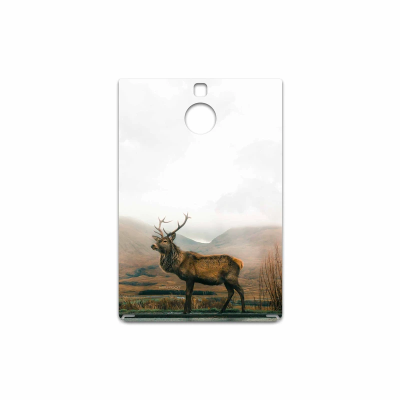 برچسب پوششی ماهوت مدل Horned Deer مناسب برای گوشی موبایل بلک بری Passport Silver Edition