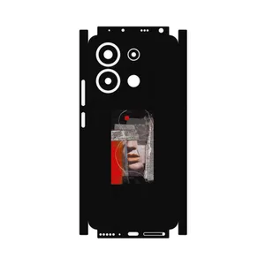 MAHOOT Collage of Mouth-FullSkin Cover Sticker for Xiaomi Redmi Note 13 4G