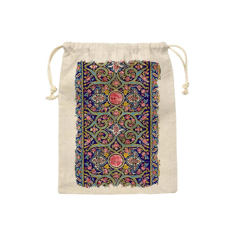 کیسه نان و سبزی ترمه طراحان ایده مدل کاشی کاری اسلیمی کد trm523 - S