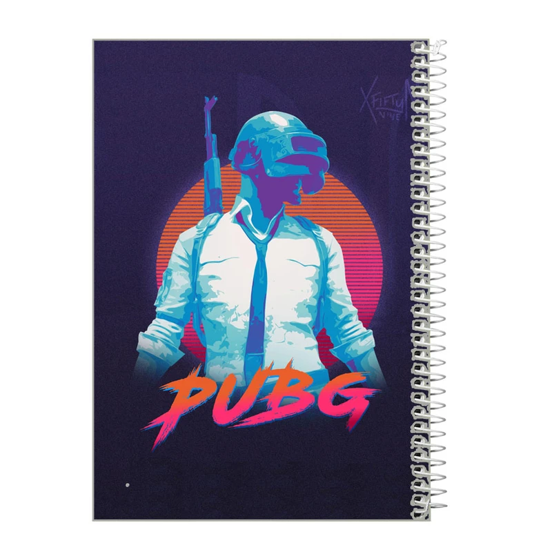 دفتر مشق 50 برگ طرح PubG کد m426