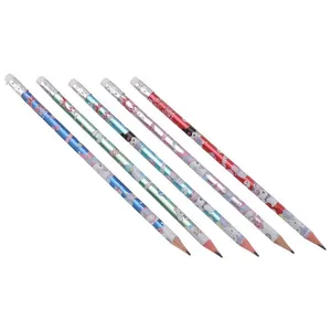 مداد مشکی ام کیو با درجه سختی HB مدل کرومی کد H56 بسته 5 عددی