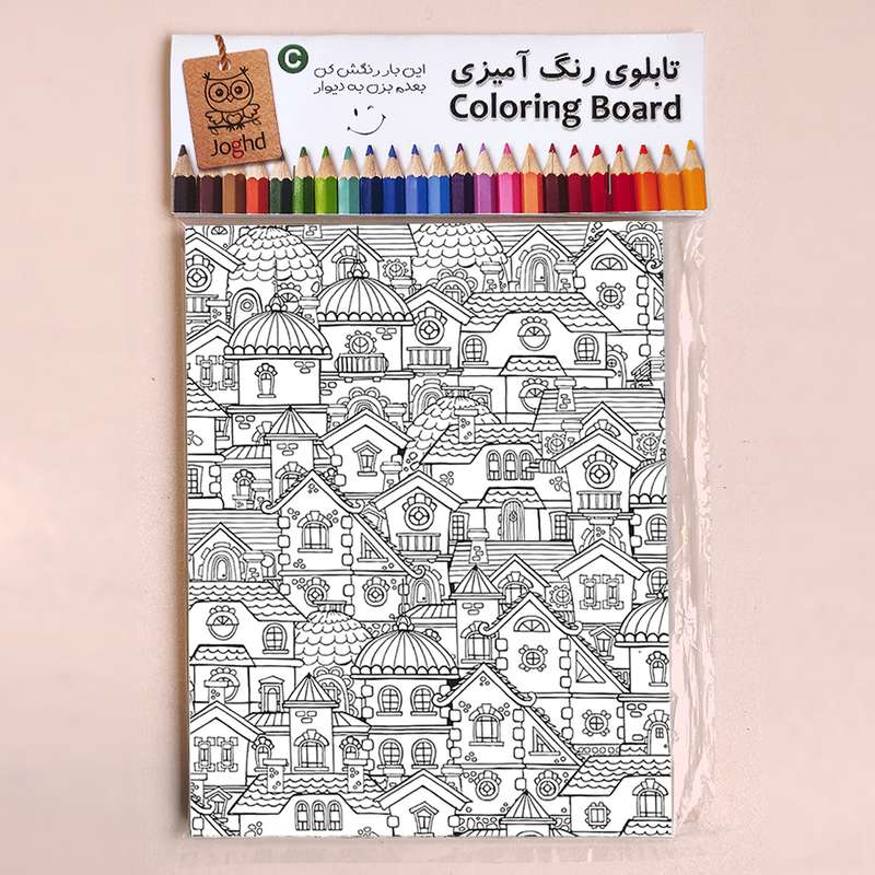 بازی آموزشی رنگ آمیزی مدل ad25-4c
