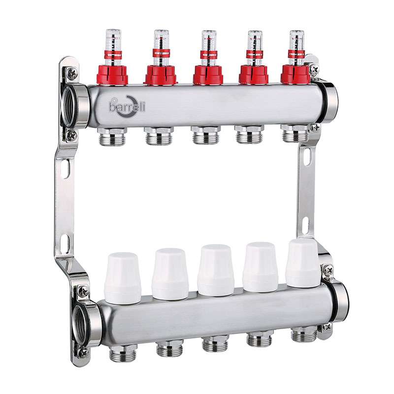 کلکتور گرمایش از کف بارلی مدل 6 خروجی