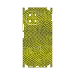 MAHOOT Yellow Snake Skin-FullSkin Cover Sticker for Honor X6