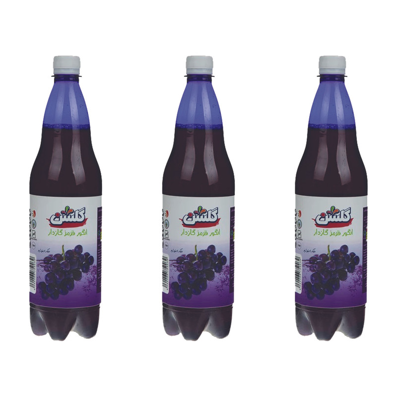 نوشیدنی گازدار با طعم انگور گلشن - 1 لیتر بسته 3 عددی