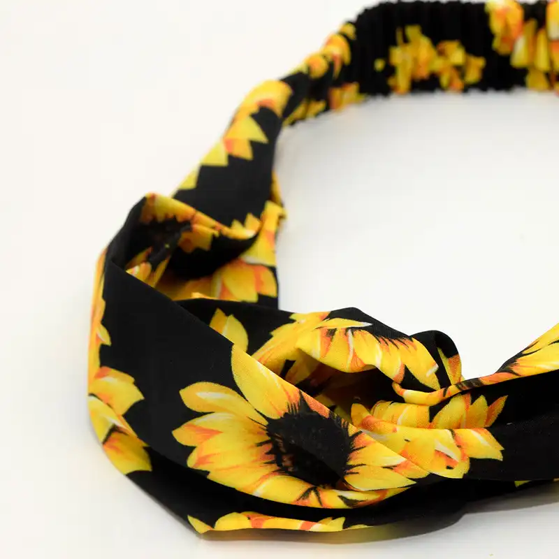 هدبند زنانه دلنار گالری مدل آفتابگردان B