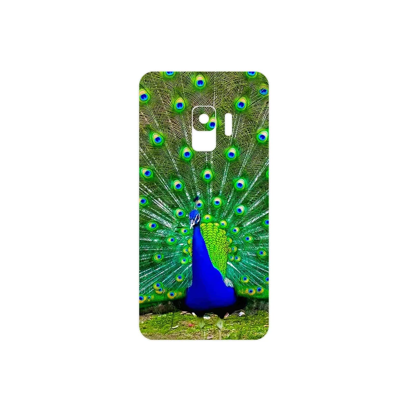 برچسب پوششی ماهوت مدل Peacock مناسب برای گوشی موبایل سامسونگ Galaxy S9