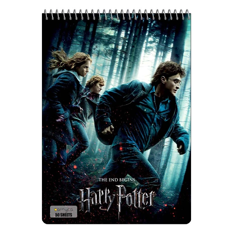 دفتر نقاشی 50 برگ سیمی کارنیکا طرح هری پاتر Harry Potter کد 75478