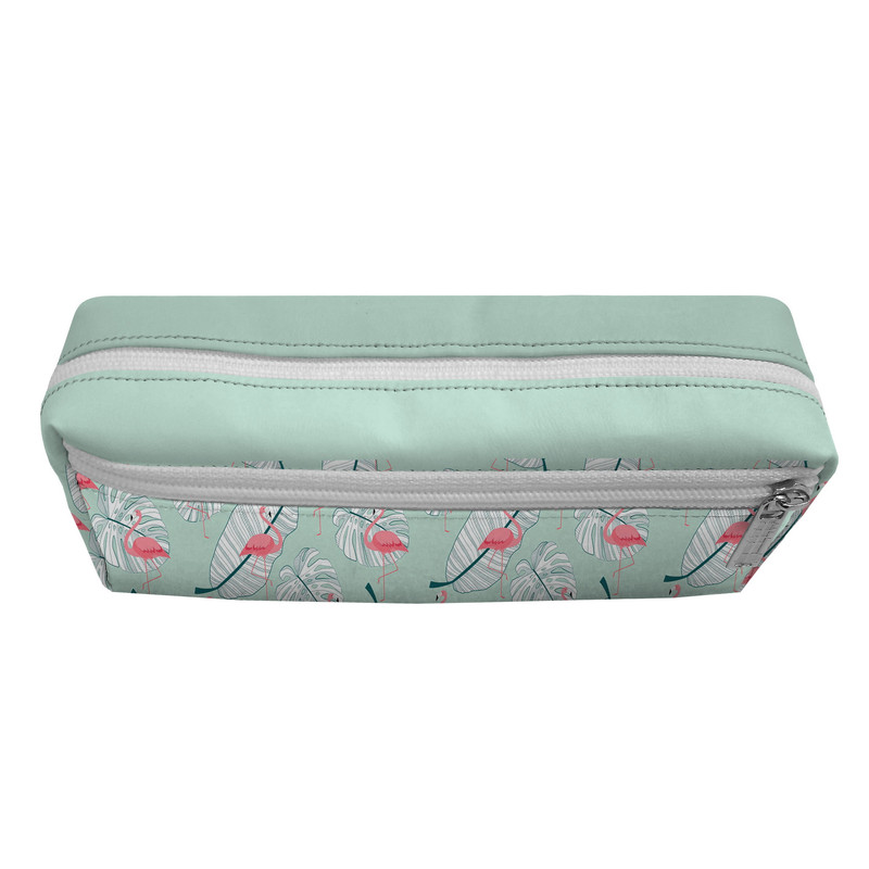 جامدادی مستر راد مدل سه زیپ طرح فلامینگو کد fiory 2539