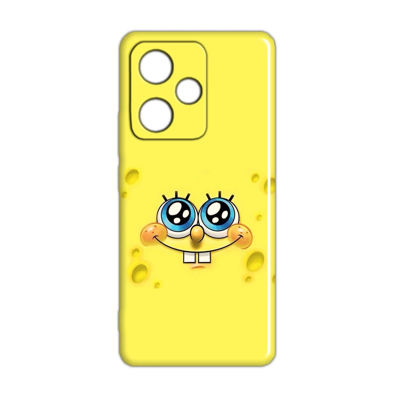 کاور مدل باب اسفنجی کد 485 مناسب برای گوشی موبایل شیائومی Redmi 13