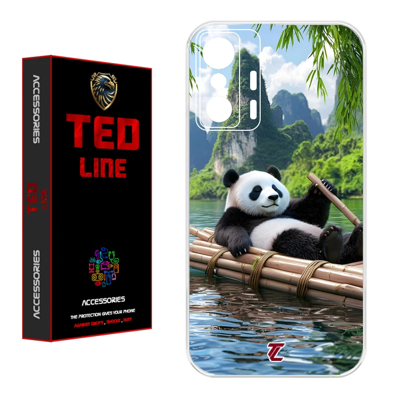 کاور تدلاین طرح پاندا کد 1162 مناسب برای گوشی موبایل شیائومی Mi 11T / 11T Pro