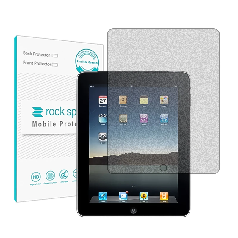 محافظ صفحه نمایش مات راک اسپیس مدل HyMTT مناسب برای تبلت اپل iPad Wi-Fi