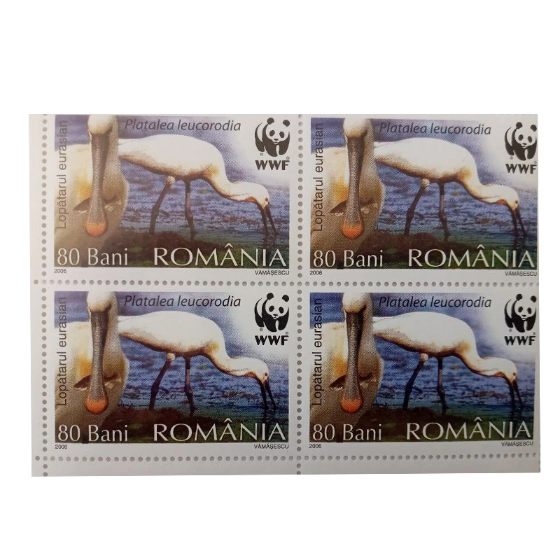 تمبر یادگاری مدل گونه های در حال انقراض مجموعه 4 عددی