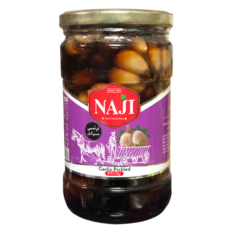ترشی سیر ناجی - 670 گرم