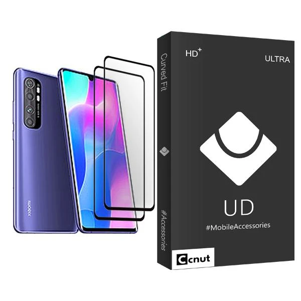 محافظ صفحه نمایش کوکونات مدل UDB Ultra MIX002 مناسب برای گوشی موبایل شیائومی Mi Note 10 Lite بسته دو عددی