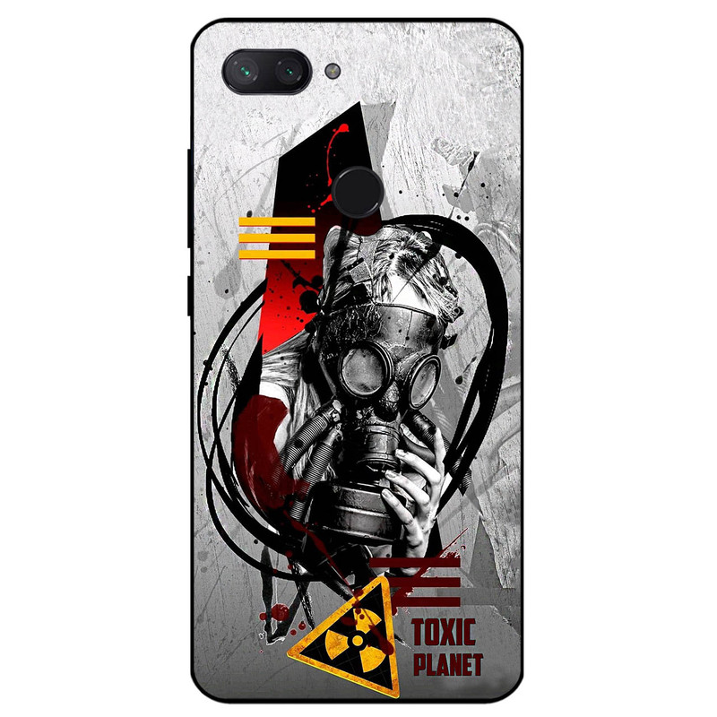 کاور مگافون طرح سمی مدل 2821 مناسب برای گوشی موبایل شیائومی Mi 8 Lite 