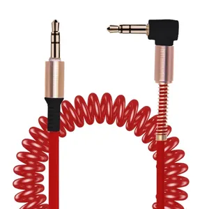 کابل AUX مدل فنری کد 01 طول 1.1 متر