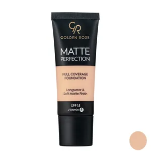 کرم پودر  گلدن رز مدل matte perfection شماره c1 حجم 35 میلی لیتر