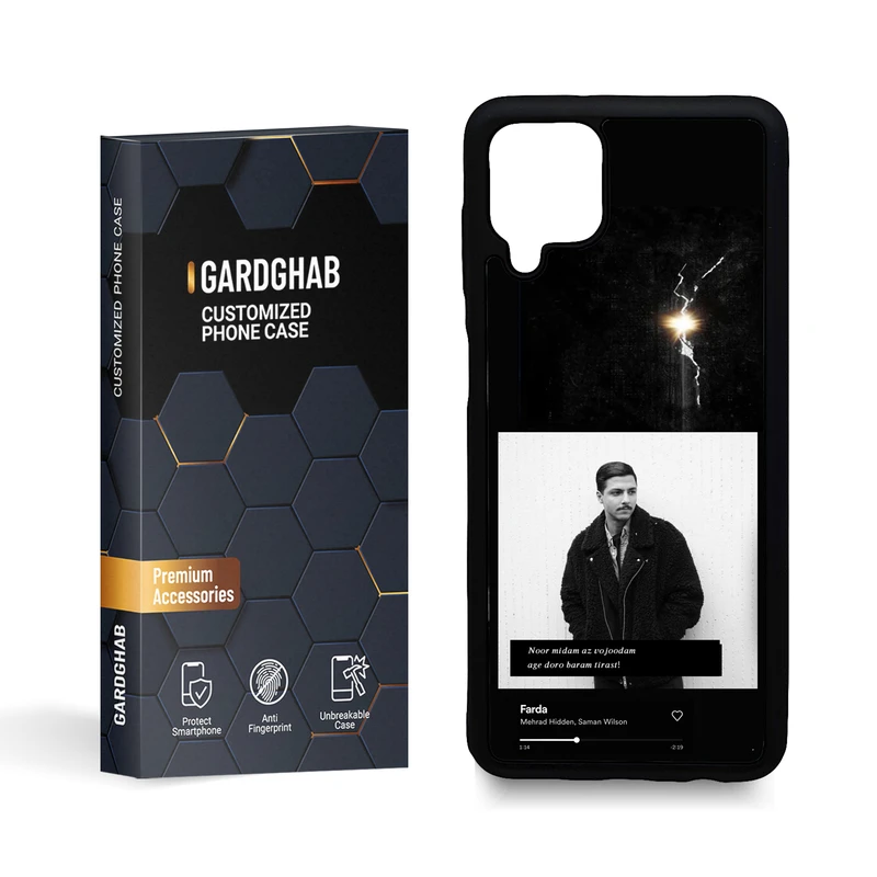 کاور گارد قاب مدل پسرانه مناسب برای گوشی موبایل سامسونگ galaxy A12