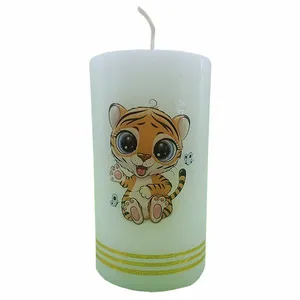 شمع مدل  عید نوروز طرح ببر کوچولو i